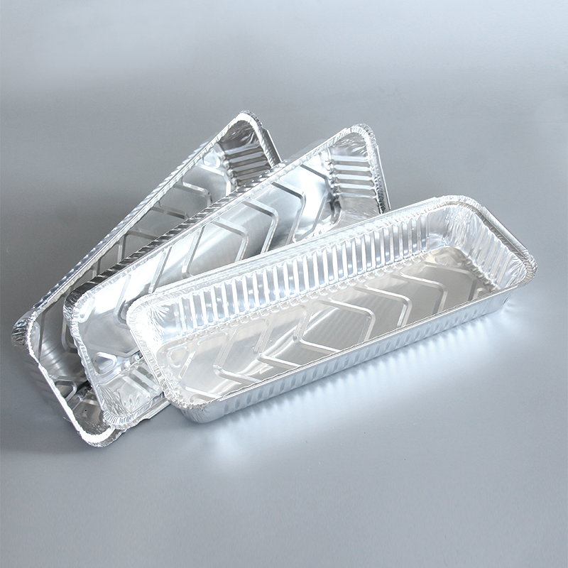 1400ml duguljasti aluminijska folija spremnik IK350