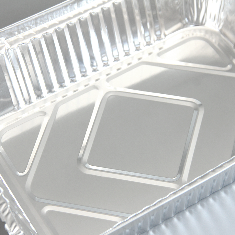 1900 ml duguljasti aluminijska folija spremnik IK260