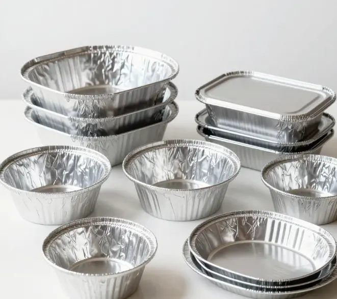Možete li zamrznuti hranu u posudama od aluminijske folije?